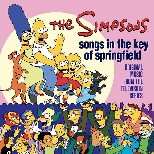 The Simpsons - Songs In The Key Of Springfield (Pink & Yellow LP)