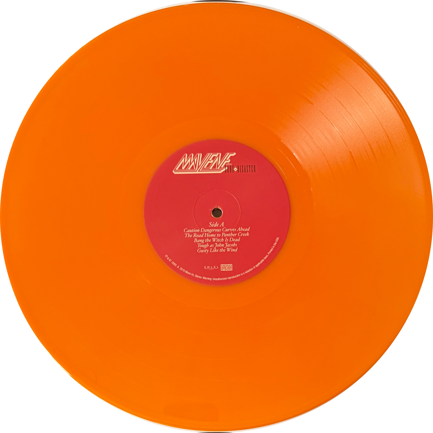 Maylene & The Sons Of Disaster LP (2025 Limited Translucent Orange LP)