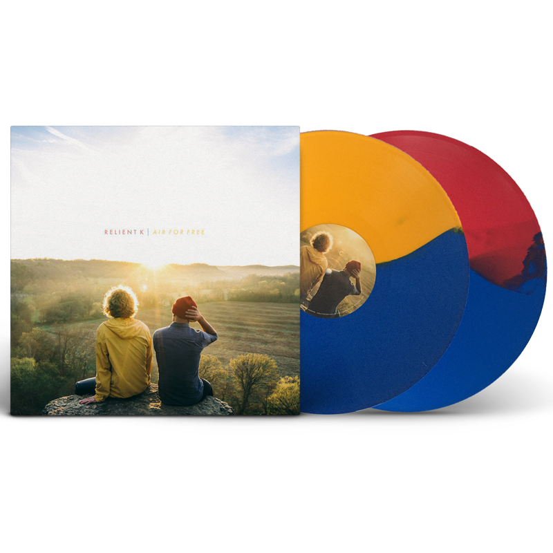 Relient K - Air For Free Vinyl Double LP (Split-Color Limited Edition)