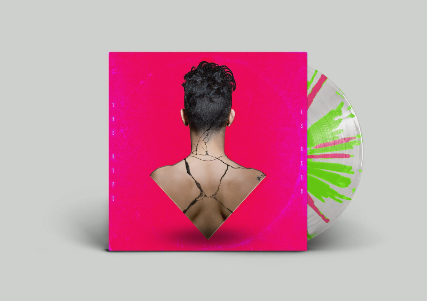 Vesperteen - The Hype Is Dead Vinyl LP (Clear w/ Pink & Green Splatter)