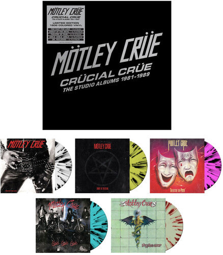 Motley Crue - Crucial Crue: The Studio Albums 1981-1989 Box Set