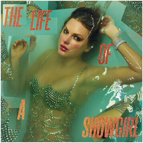 Taylor Swift -  The Life Of A Showgirl (Orange Glitter LP)