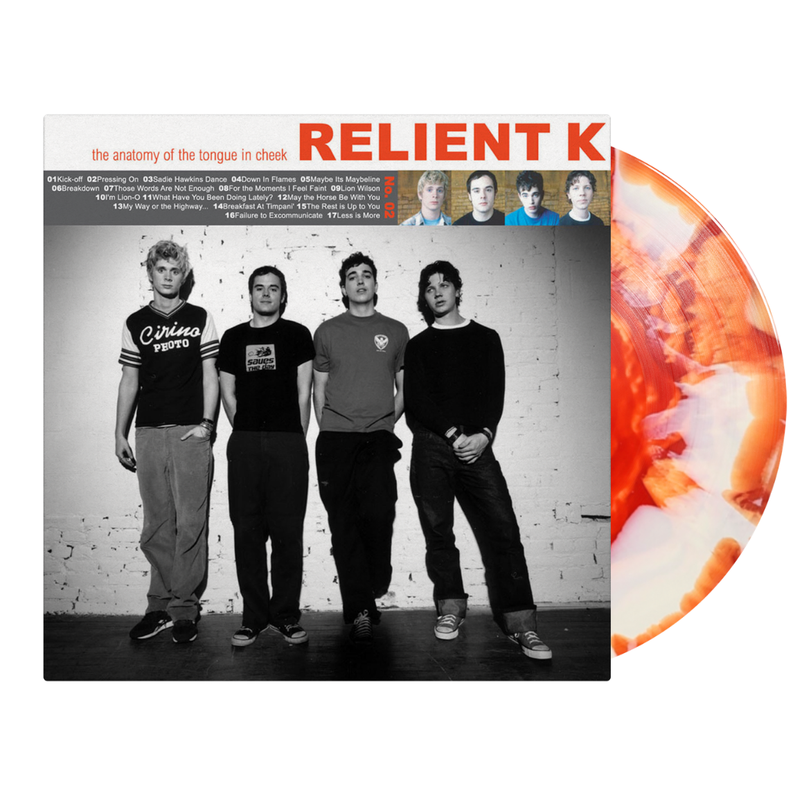 Relient K - The Anatomy Of The Tongue In Cheek (180gram 25th Anniversary Limited Color 2LP)[PREORDER]