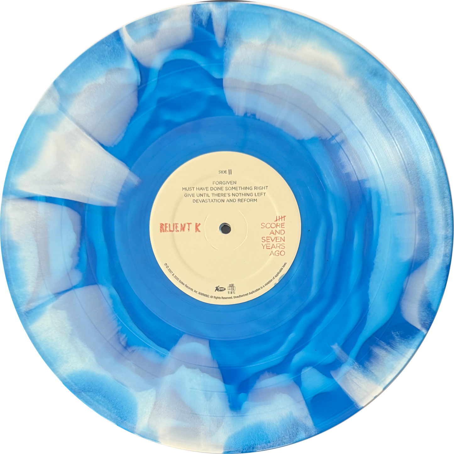 Relient K - Five Score And Seven Years Ago (2025 Limited Edition Blue/White Marbled 2LP)