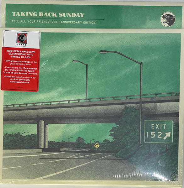 Taking Back Sunday - Tell All Your Friends (20th Anniversary Edition LP with 10" EP)