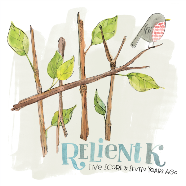 Relient K - Five Score And Seven Years Ago Vinyl  Double LP (Clear w/ White & Green Smoke)