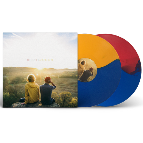 Relient K - Air For Free Vinyl Double LP (Split-Color Limited Edition)