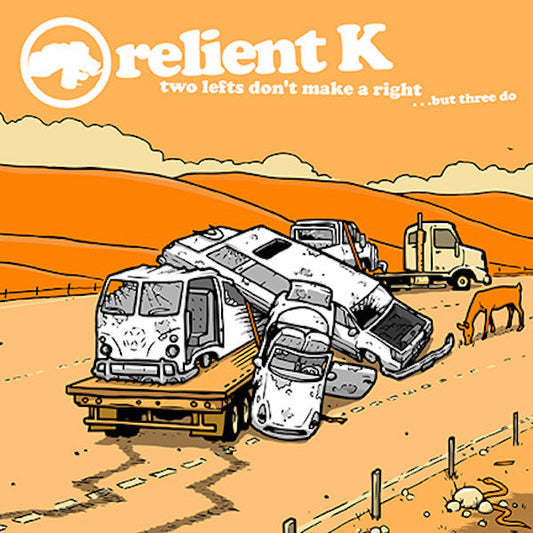 Relient K - Two Lefts Don't Make A Right But Three Do (2025 Orange Sparkle 2LP)